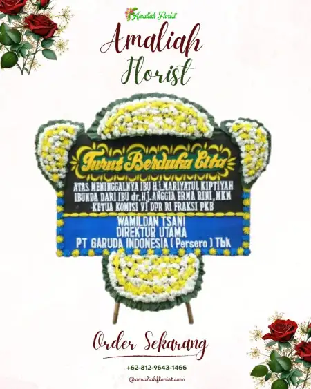 Papan Bunga Duka Parikesit